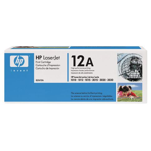 HP Toner 12A Black (2000 Pages)