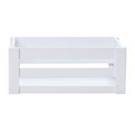 Living & Co Wooden Crate Large White