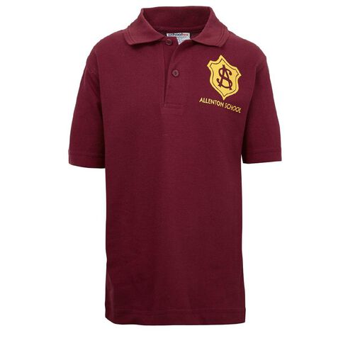 Schooltex Allenton Short Sleeve Polo with Transfer