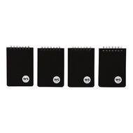 WS Notebook PP Wiro 100 Pages Black A7