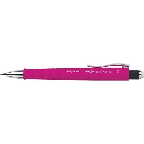 Faber-Castell Polymatic Mechanical Pencil - Pink 0.7mm