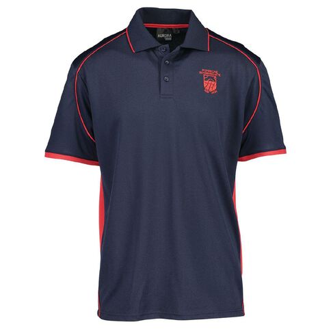 Schooltex Pukekohe Intermediate Short Sleeve Polo with Embroidery