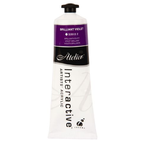 Atelier S2 Acrylic Paint Brilliant Violet Purple 80ml