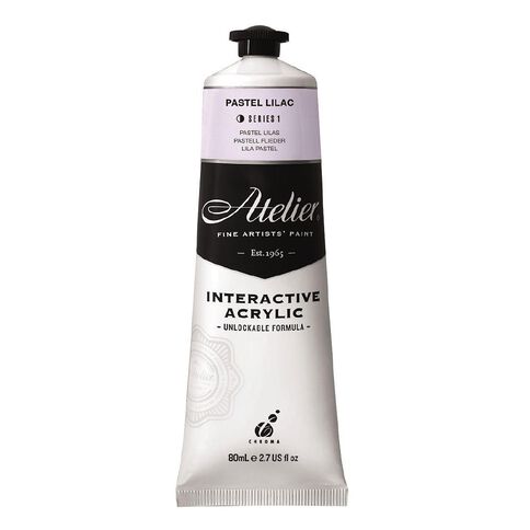 Atelier S1 Acrylic Paint Pastel Lilac 80ml