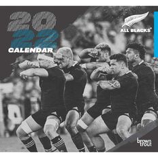 BrownTrout 2022 Wall Calendar Squared All Blacks