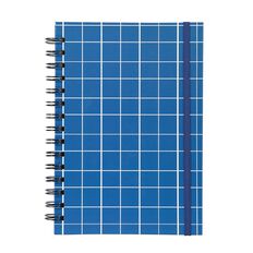 Uniti Geo Notebook Spiral Blue A5