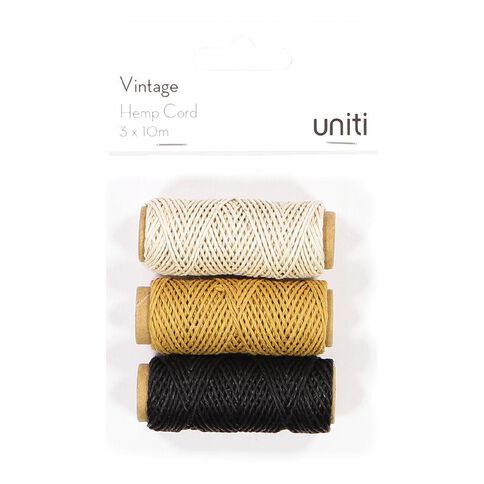 Uniti Hemp Vintage Cord 3 Pack