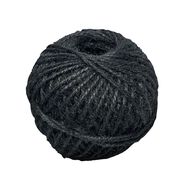 WS Jute Rope Ball Black