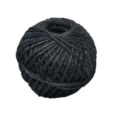 WS Jute Rope Ball Black