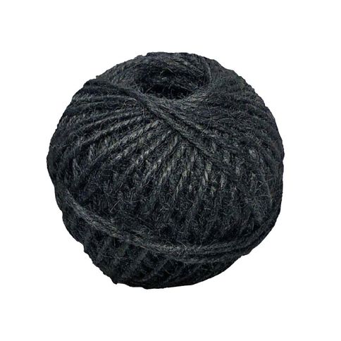 WS Jute Rope Ball Black