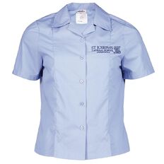 Schooltex St Joseph's Onehunga Short Sleeve Blouse with Embroidery