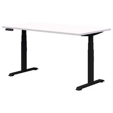 Rapid Premium Electric Desk 1800 x 800 Black