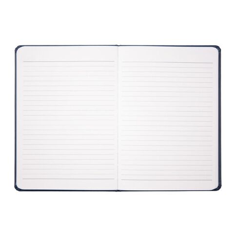 WS Hardcover PU Notebook Navy A5