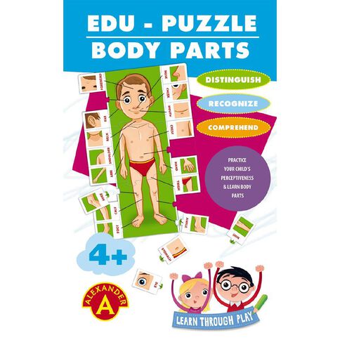Alexander Games Edu-Puzzle Body Parts