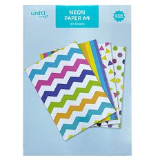 Uniti Neon Paper 40 Sheets