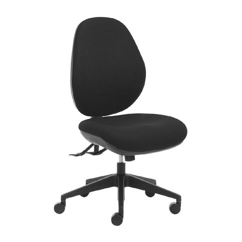 Chair Solutions Atlas-160 High-back Super Heavy Duty Black Fabric