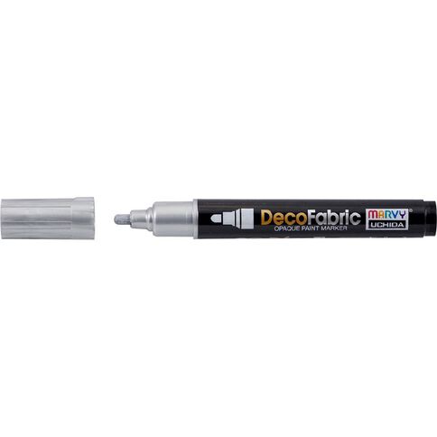 MARVY #223 DecoFabric Marker Silver