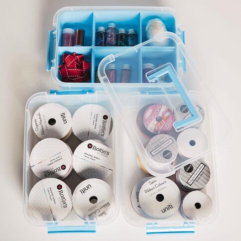 Uniti Craft 3 Layer Handle Box & Tray