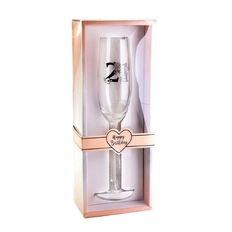 Party Inc 21st Champagne Flute 250ml