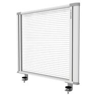 Boyd Visuals Desk Mounted Partition 560W Polycarbonate