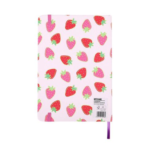 Kookie Strawberry Hardback Notebook A5