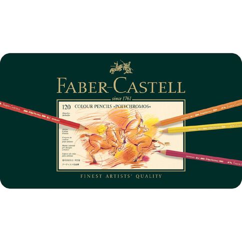 Faber-Castell Polychromos Colour Pencils Tin of 120