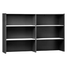 Jasper J Emerge Hutch 1800 White/Ironstone