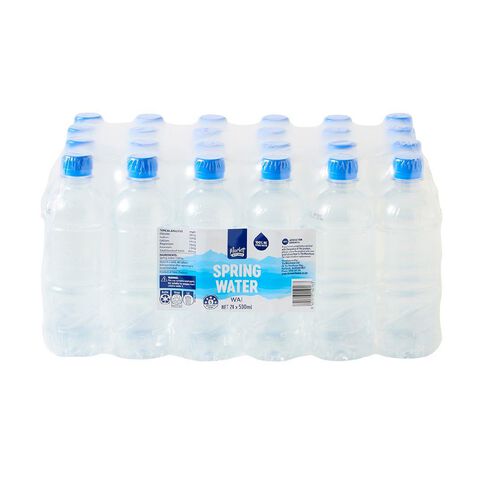 Market Kitchen Still Spring Water 24 Pack 500ml