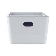 Living & Co Lisse Lidded Organiser White 4L