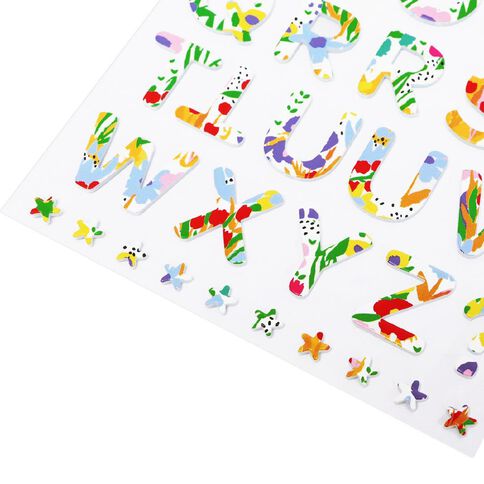 Uniti Colour Me Alpha Stickers