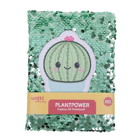 Uniti Kids Plant Power Cactus A5 Notebook
