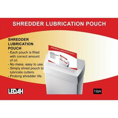 Ledah Shredder Lubrication Pouches 12 Pack