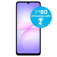 Samsung Galaxy A07 4G 64GB with 2degrees Sim Bundle Light Violet