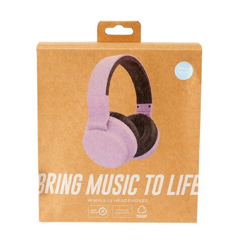Spring Glow Wireless Headphones Purple