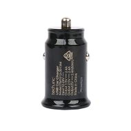 Tech.Inc Dual USB Car Charger 2.4A Black