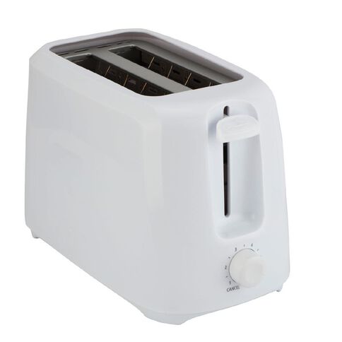 Living & Co 2 Slice Toaster White