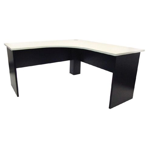 Zealand Sonic Workstation 1800w x 600d x1800w x 600d White/Charcoal
