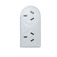 Tech.Inc Right Hand Double Plug Adapter