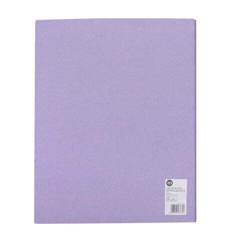 WS Colour Pop 2D Ringbinder Purple Mid