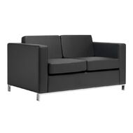 Eden Carlo 2 seater Black Vinyl