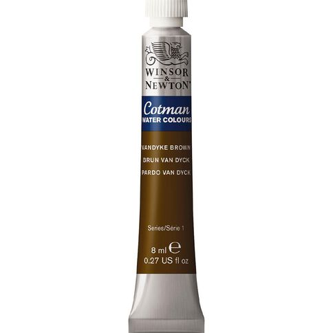 Winsor & Newton Cotman Paint Vandyke Brown 676 8ml