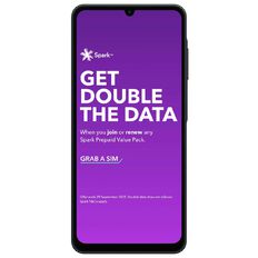 Samsung Galaxy A06 5G with Spark and Skinny Sim Black