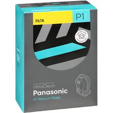 Ultra Clean P1 Vacuum Bags For Panasonic 75010 5 Pack