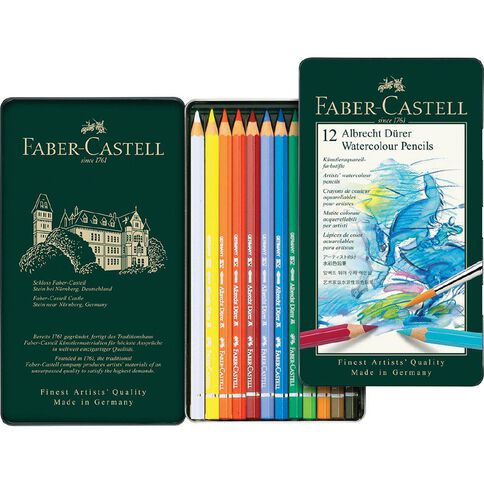 Faber-Castell Albrecht Durer Watercolour Pencils Tin of 12