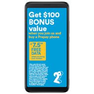 TCL 403 Prime Black bundle with 2degrees SIM