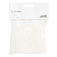 Uniti Glue Gun Sticks 7.2mm x 100mm Clear 25 Pack