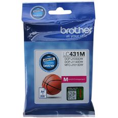 Brother LC431M Ink Magenta 200 Pages