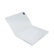 WS Document Wallet PP Elastic Closure Clear A4