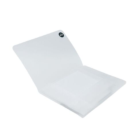 WS Document Wallet PP Elastic Closure Clear A4