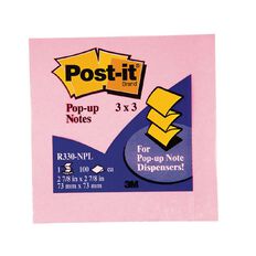 Post-It Pop-Up Notes 76mm x 76mm Capetown Collection 1 Pack Assorted